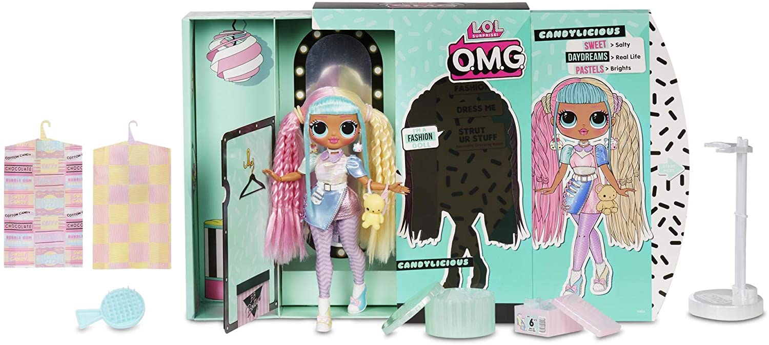 Кукла L.O.L. Surprise! O.M.G. Series 2 Candylicious 20 сюрпризов  